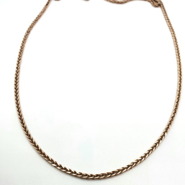 שרשרת זהב אדום 14 קראט ספיגה מיוחדת