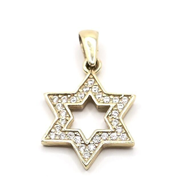 תליון זהב 14 קראט צהוב משובץ זרקונים מבצע 1240 שח משלוח חינם לכל הארץ עד 12 תשלומים ללא ריבית תשלום מאובטח הורידו את האפליקציה