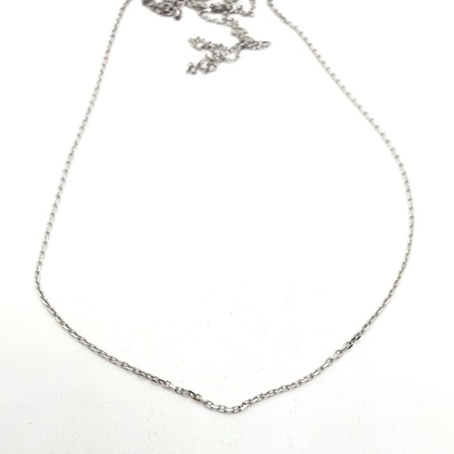 שרשרת זהב לבן 14 קראט