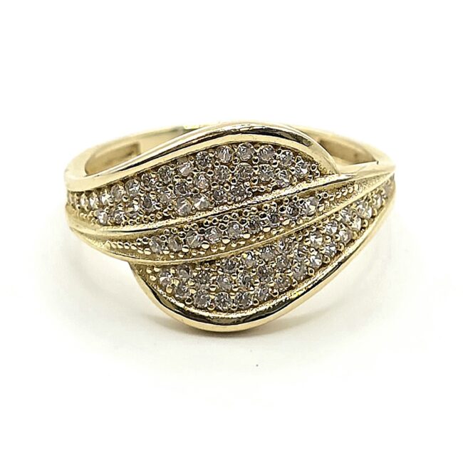 טבעת זהב 14K עיצוב מהמם קולקציה חדשה GR960