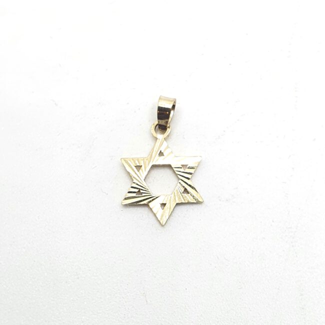 תליון זהב 14 קראט מגן דויד קטן קולקציה חדשה