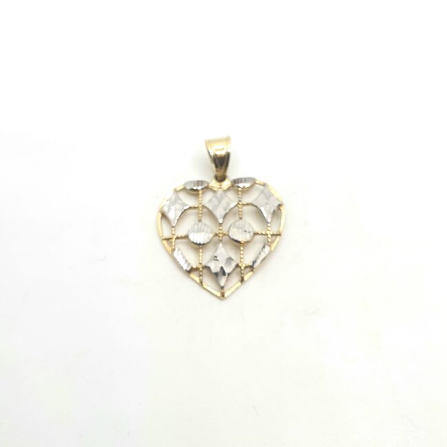 תליון זהב 14 קראט לב קולקציה חדשה tgm20