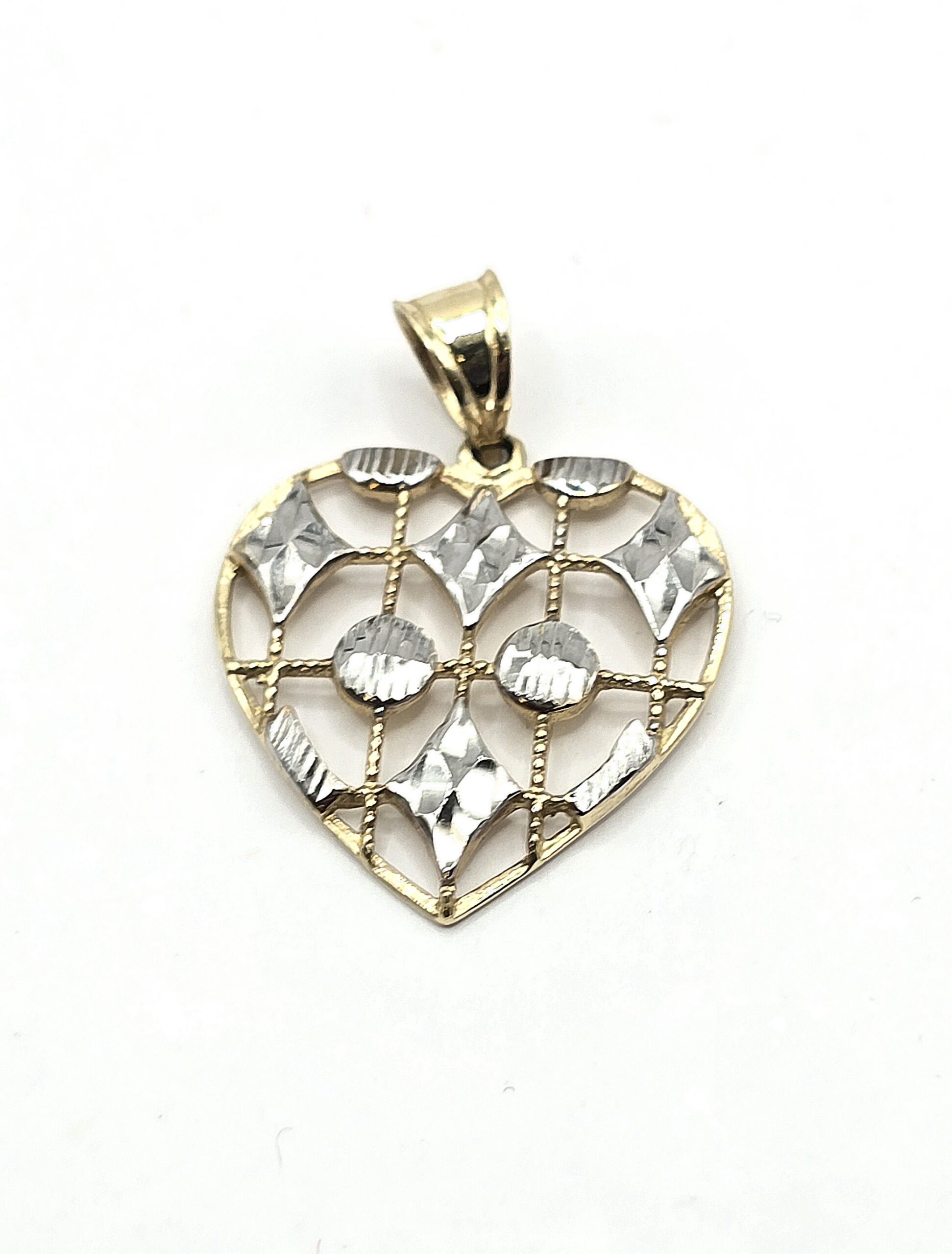 תליון זהב 14 קראט לב קולקציה חדשה tgm200