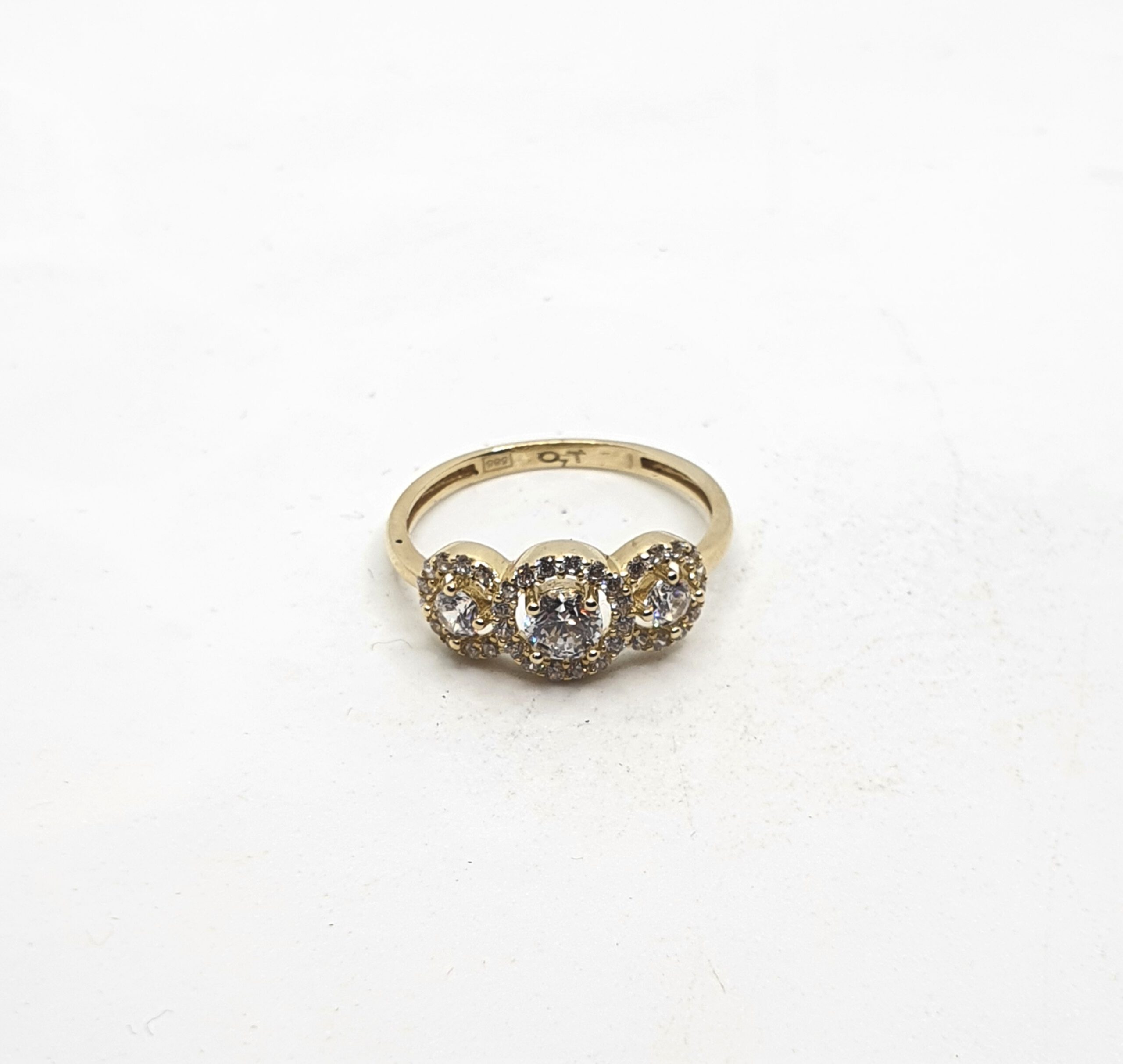 טבעת זהב 14K קלאסית וייחודית קולקציה חדשה GR708