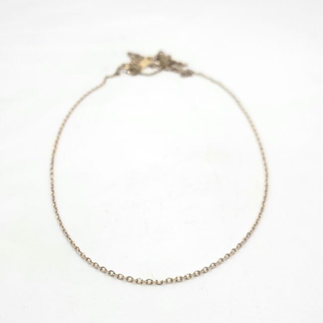 שרשרת זהב 14 קראט לולאות עדינה קולקציה חדשה shgm1