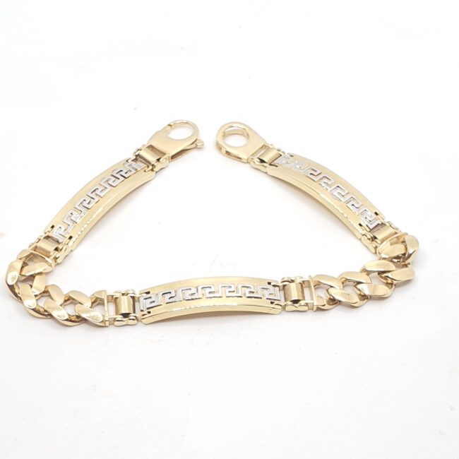 צמיד זהב 14K לגבר משולב לולאות עיצוב מהמם קולקציה חדשה מבצע 7,580 ש"ח משלוח חינם לכל הארץ בדואר מבוטח עד 12 תשלומים ללא ריבית מבצעים חמים באתר