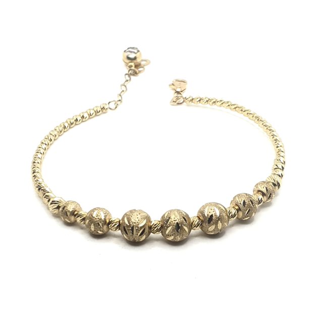 צמיד זהב 14K בשילוב כדורים קולקציה חדשה מבצע 3,700 ש"ח משלוח חינם לכל הארץ בדואר מבוטח עד 12 תשלומים ללא ריבית מבצעים חמים באתר