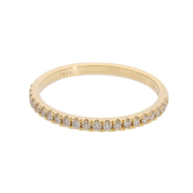 טבעת טניס זהב 14K משובצת 0.17 קראט יהלומים קולקציה חדשה מבצע 2,580 ש"ח ניתן לקבל בכל מידה משלוח חינם לכל הארץ בדואר מבוטח עד 12 תשלומים ללא ריבית מבצעים חמים באתר