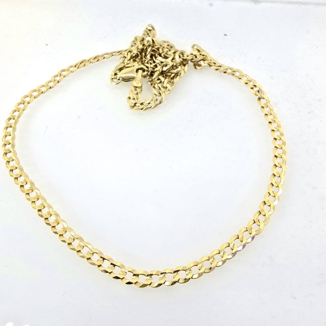 שרשרת זהב 14 קראט חוליות איטלקי קולקציה חדשה shgbh22