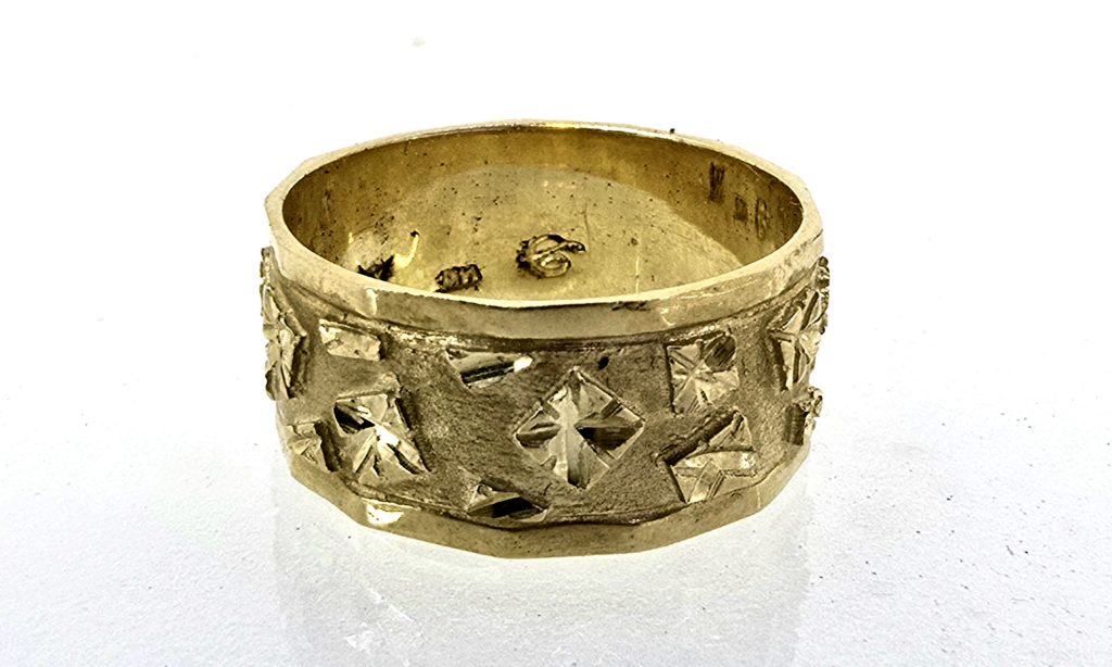 טבעת נישואין זהב 14 קראט קולקציה חדשה grbr1