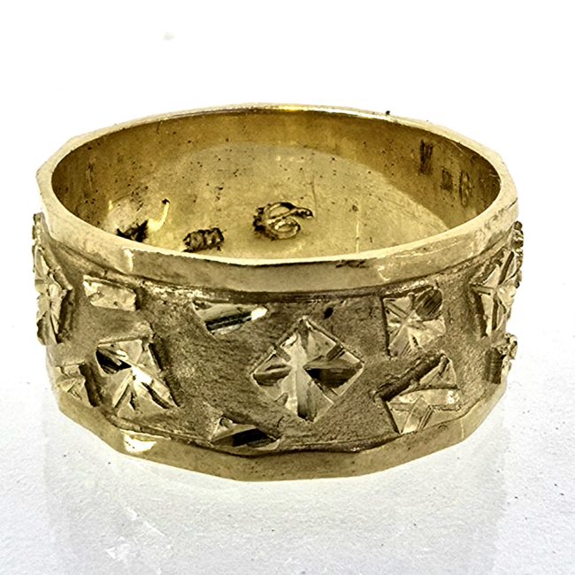 טבעת נישואין זהב 14 קראט קולקציה חדשה grbr1