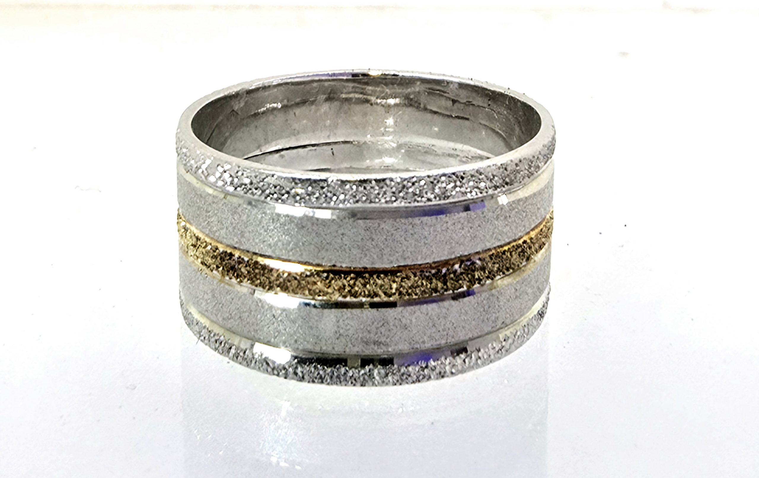 טבעת נישואין זהב לבן 14 קראט קולקציה חדשה grbhz8