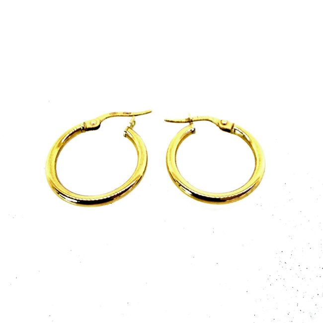 חישוקי זהב 14 קראט חלקים קולקציה חדשה gebh40