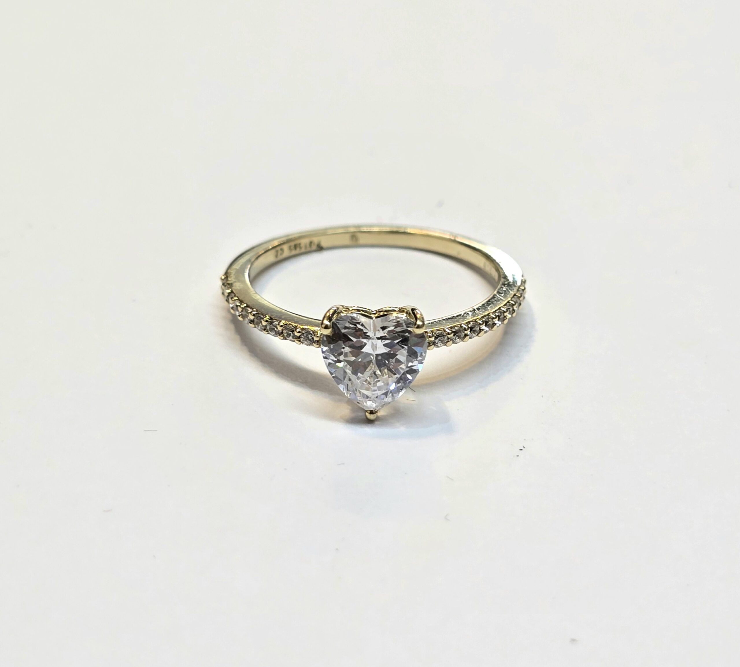 טבעת זהב לב 14 קראט קולקציה חדשה grtn2