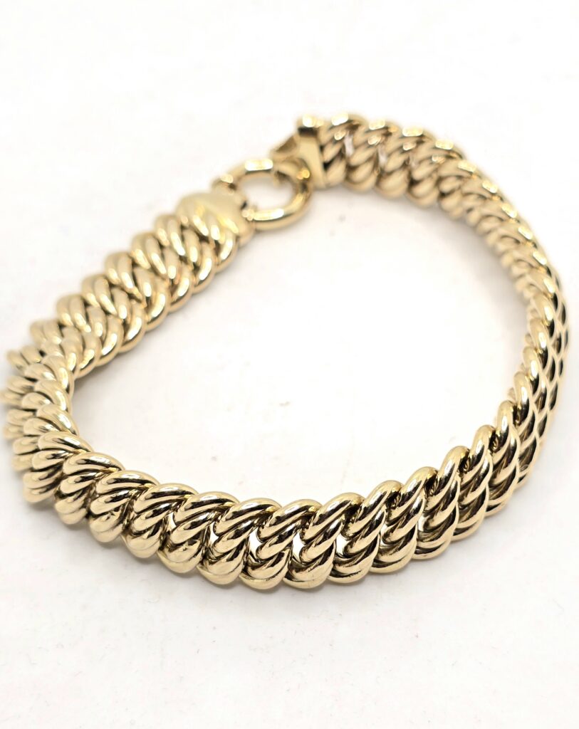 צמיד זהב צפוף 14 קראט קולקציה חדשה gbttt15