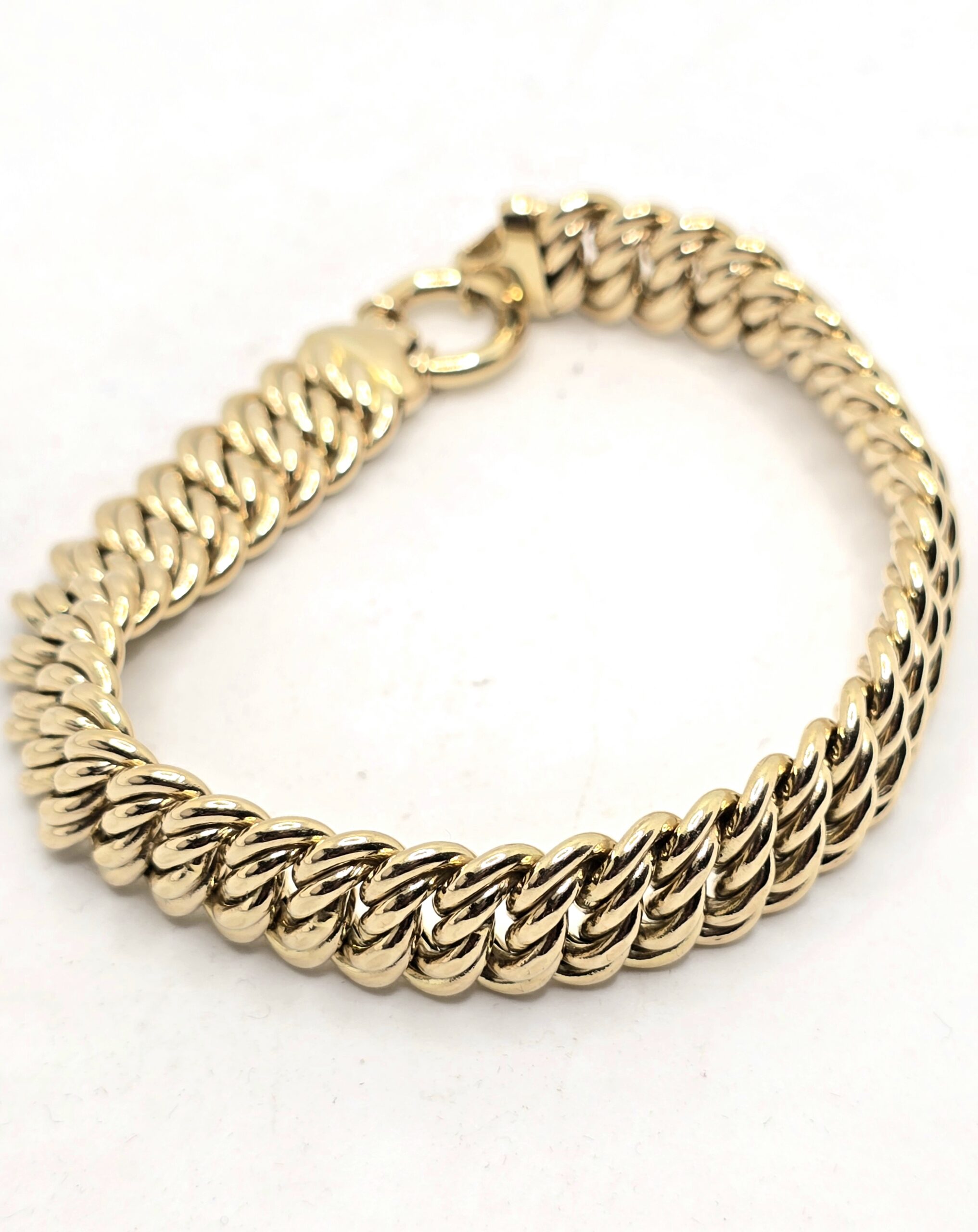 צמיד זהב צפוף 14 קראט קולקציה חדשה gbttt15