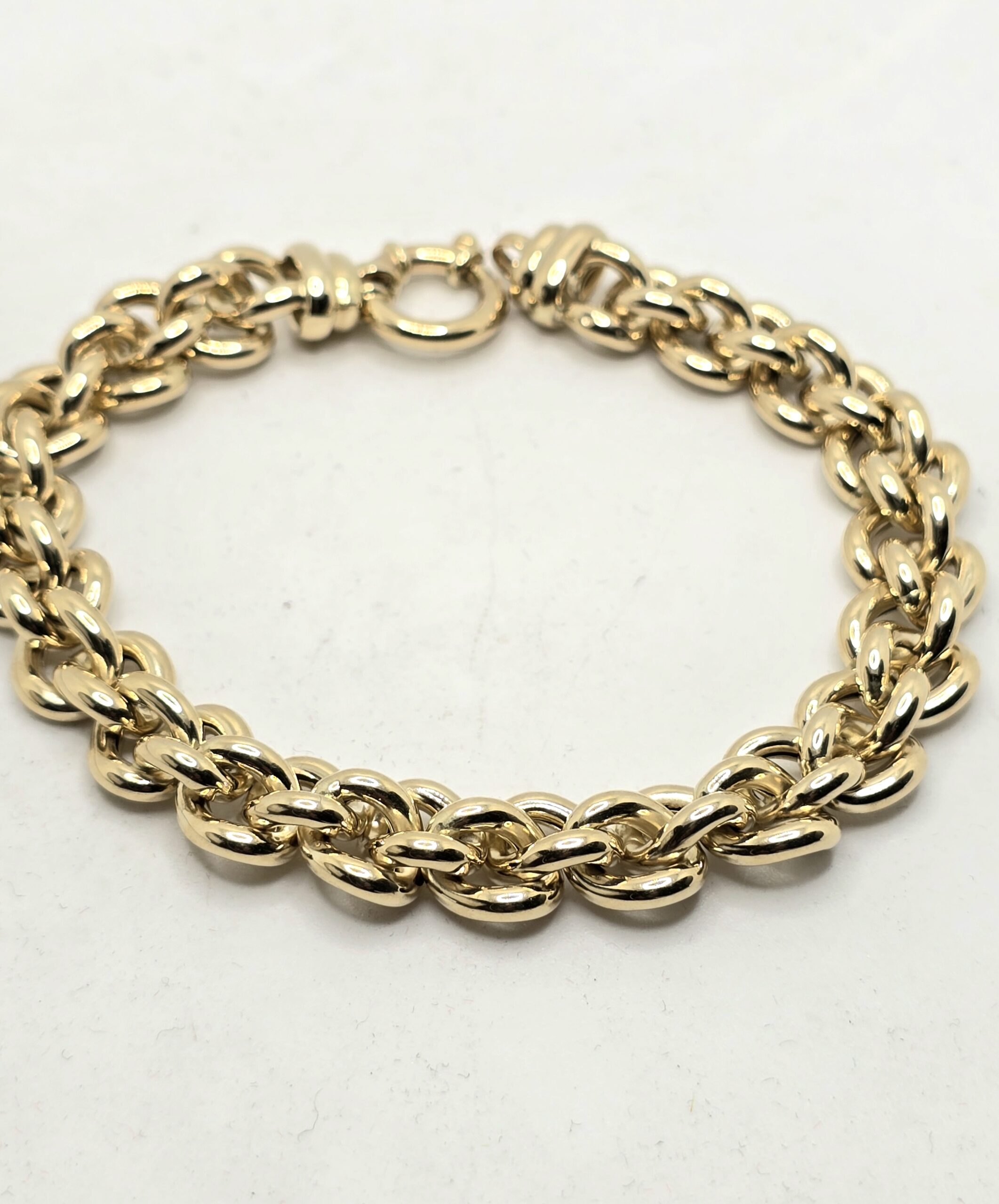 צמיד זהב צפוף 14 קראט קולקציה חדשהgbm13