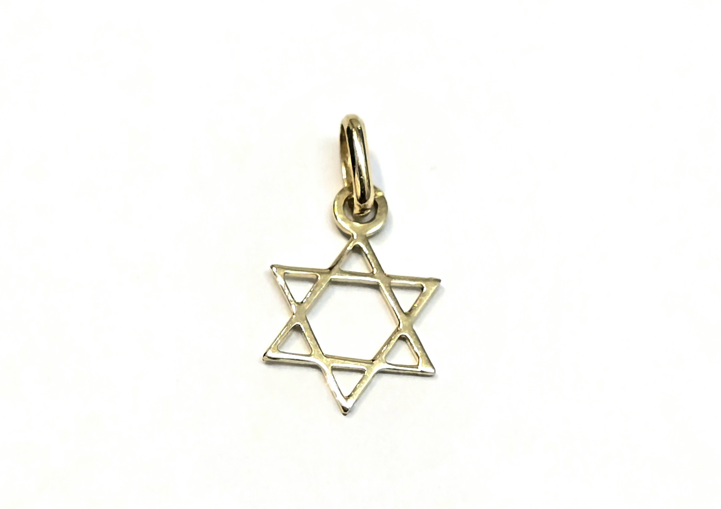 תליון מגן דוד זהב צהוב 14 קראט קולקציה חדשה eghj1