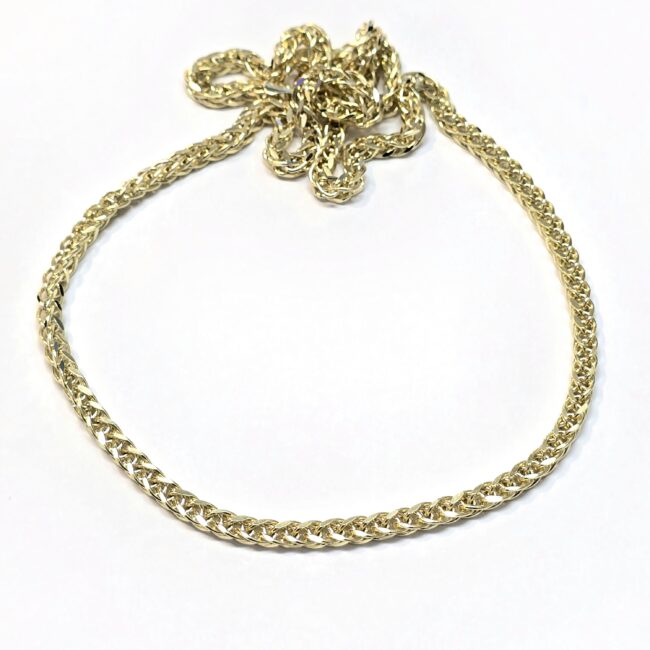 שרשרת זהב 14 קראט ספיגה עבה קולקציה חדשה shbhsp