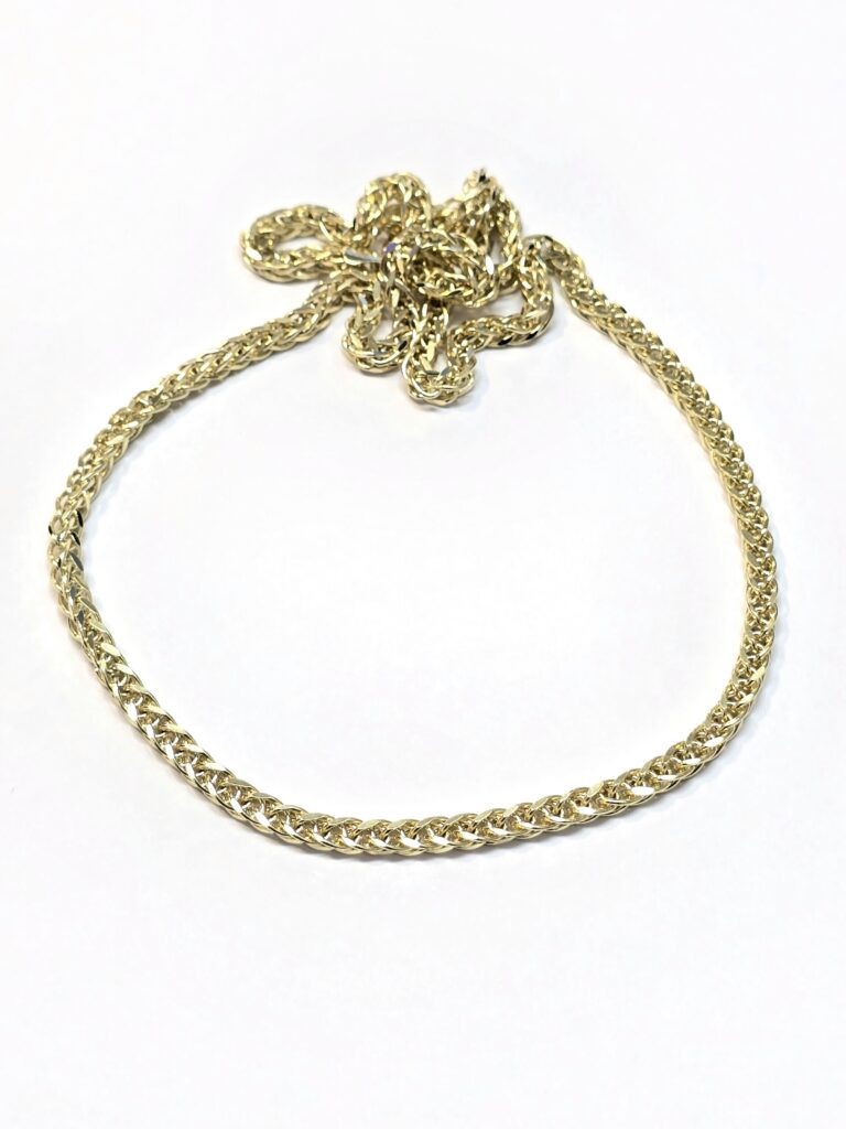 שרשרת זהב 14 קראט ספיגה עבה קולקציה חדשה shbhsp