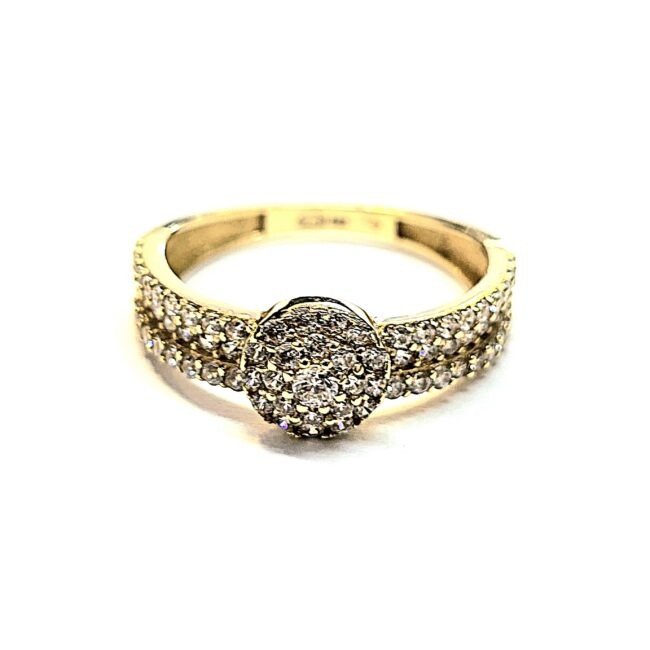 טבעת יהלומי מעבדה משובצת 0.60 c.t קולקציה חדשה drlab11