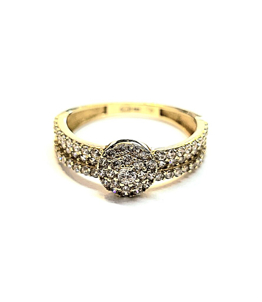 טבעת יהלומי מעבדה משובצת 0.60 c.t קולקציה חדשה drlab11