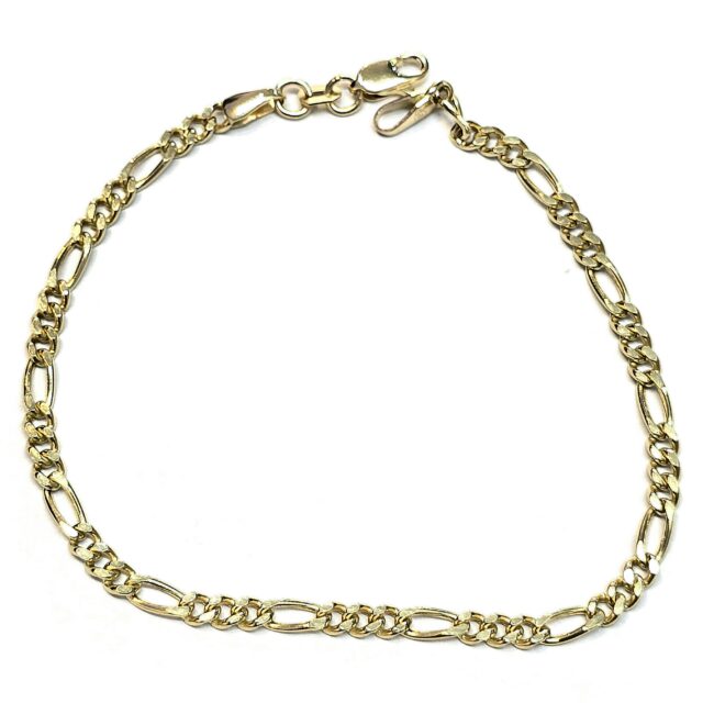 שרשרת זהב לולאות 14 קראט זהב צהוב קולקציה חדשה nek12