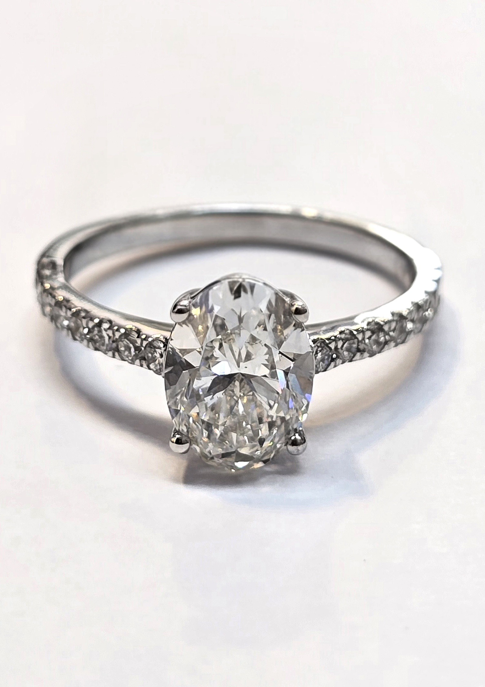 טבעת יהלומי מעבדה זהב 14 קראט קולקציה חדשה bhdl101