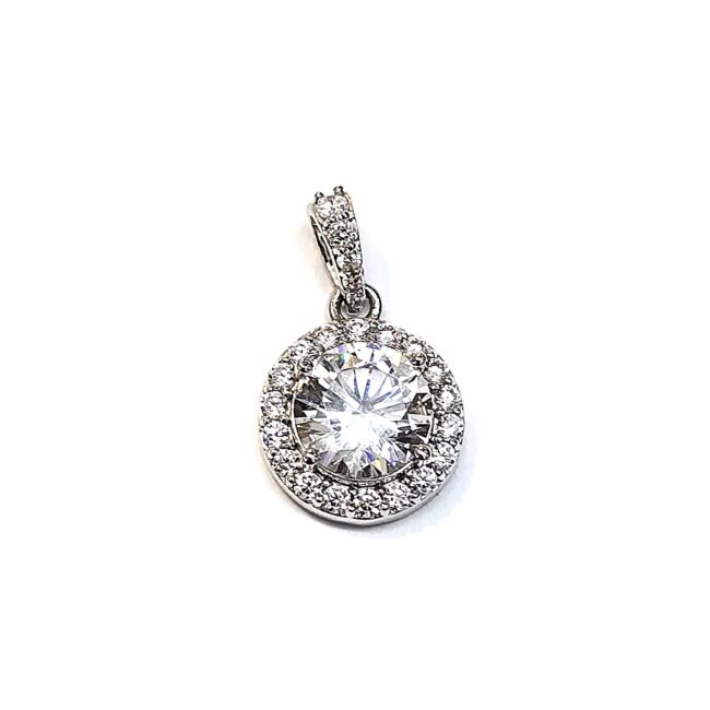 תליון זהב לבן 14 קראט משובץ אבנים ואבן מרכזית קולקציה חדשה מבצע 900 שח משלוח חינם מהיר לכל הארץ עד 12 תשלומים ללא ריבית מבצעים חמים באתר ובאפליקציה