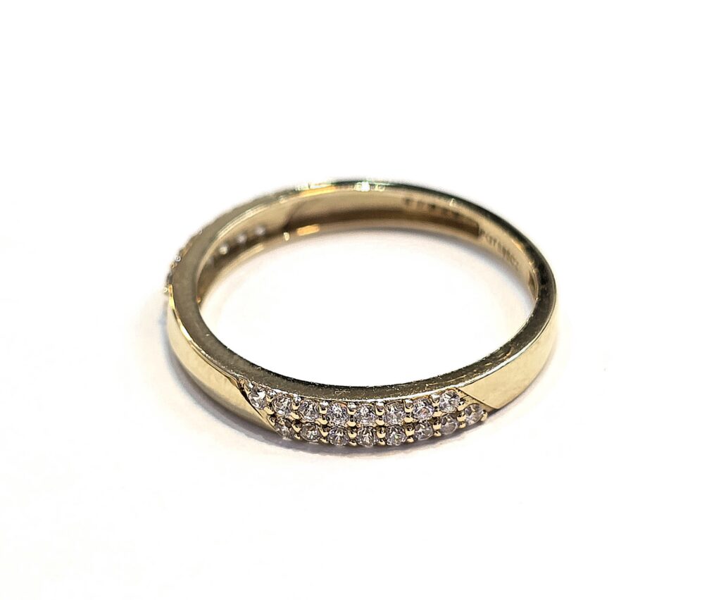 טבעת זהב צהוב 14 קראט קולקציה חדשה GRTTSLND