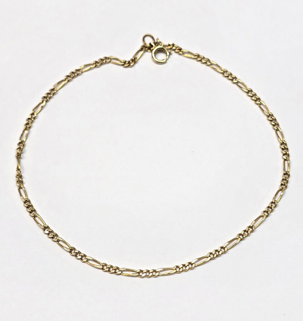 צמיד זהב 14 קראט 3 ו 1 קלאסי קולקציה חדשה gbbhu1