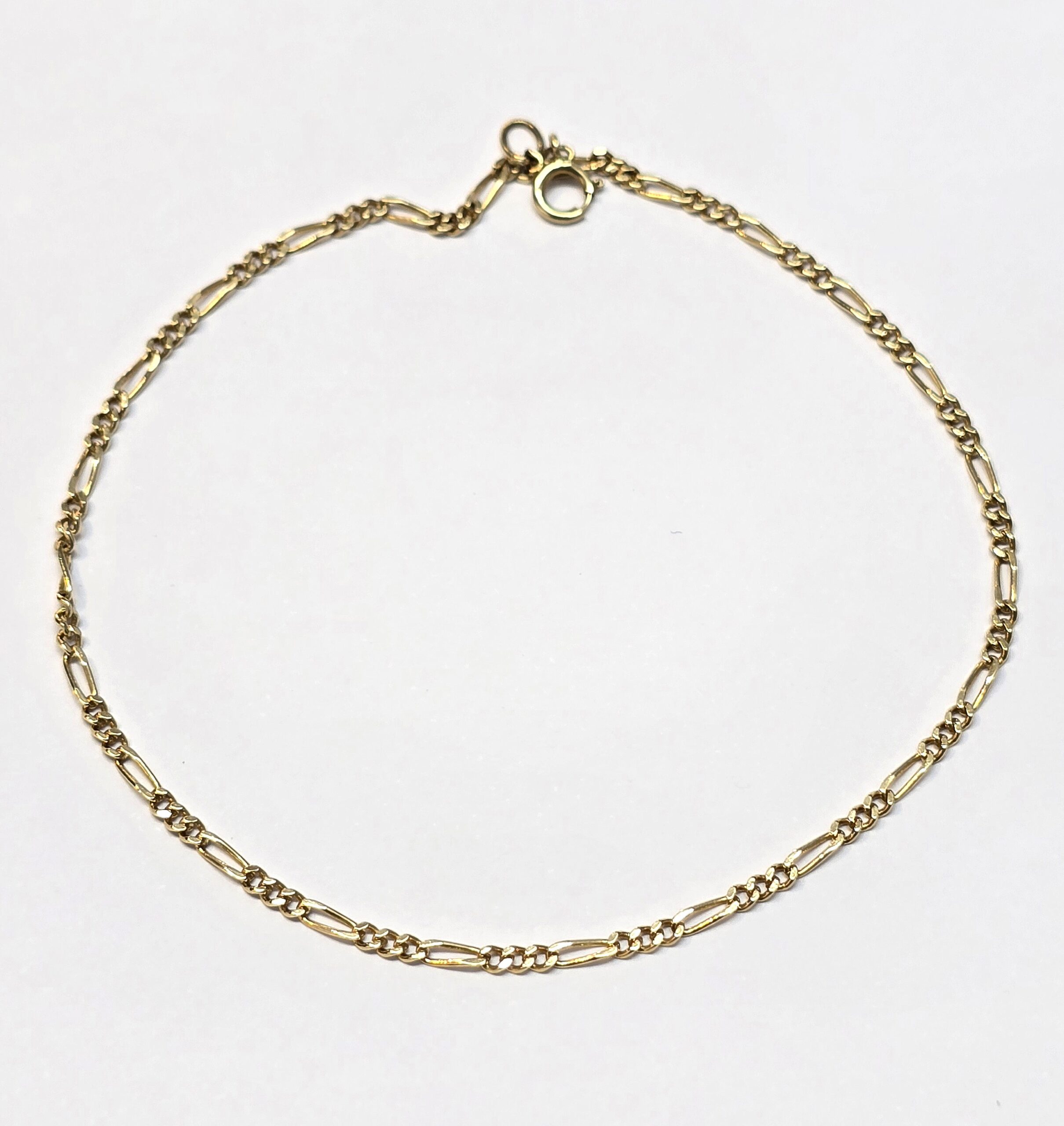 צמיד זהב 14 קראט 3 ו 1 קלאסי קולקציה חדשה gbbhu1