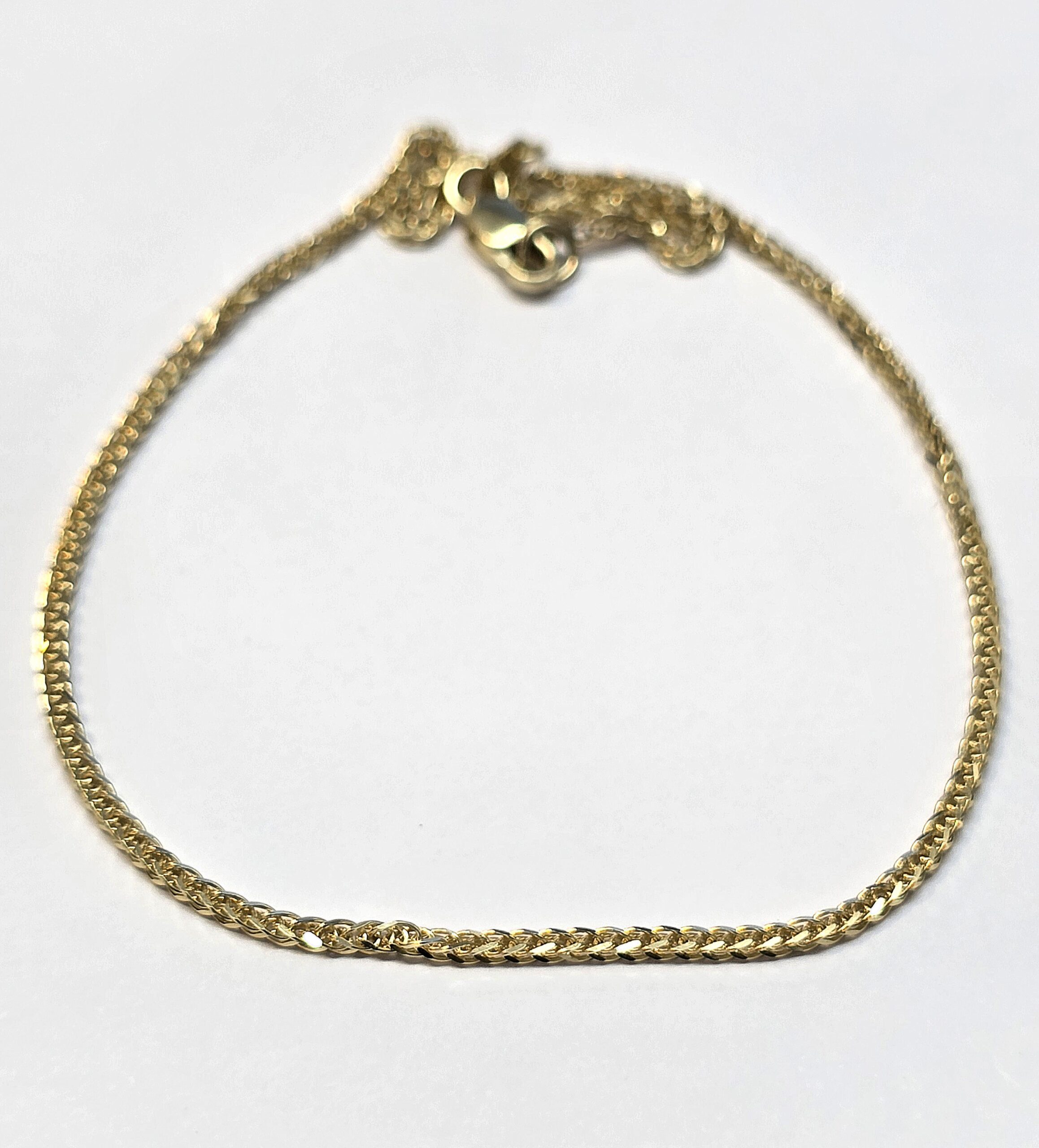 צמיד זהב 14 קראט ספיגה עדין קולקציה חדשה gbbhu3