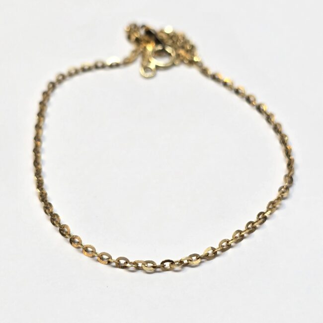 צמיד זהב 14 קראט חוליות עדין קולקציה חדשה gbbhu2