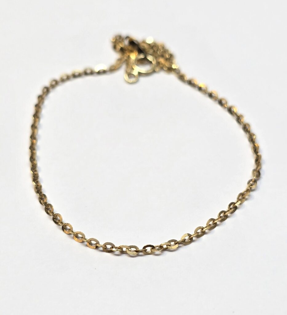 צמיד זהב 14 קראט חוליות עדין קולקציה חדשה gbbhu2