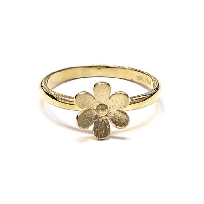 טבעת זהב 14 קראט פרח קולקציה חדשה TAB20