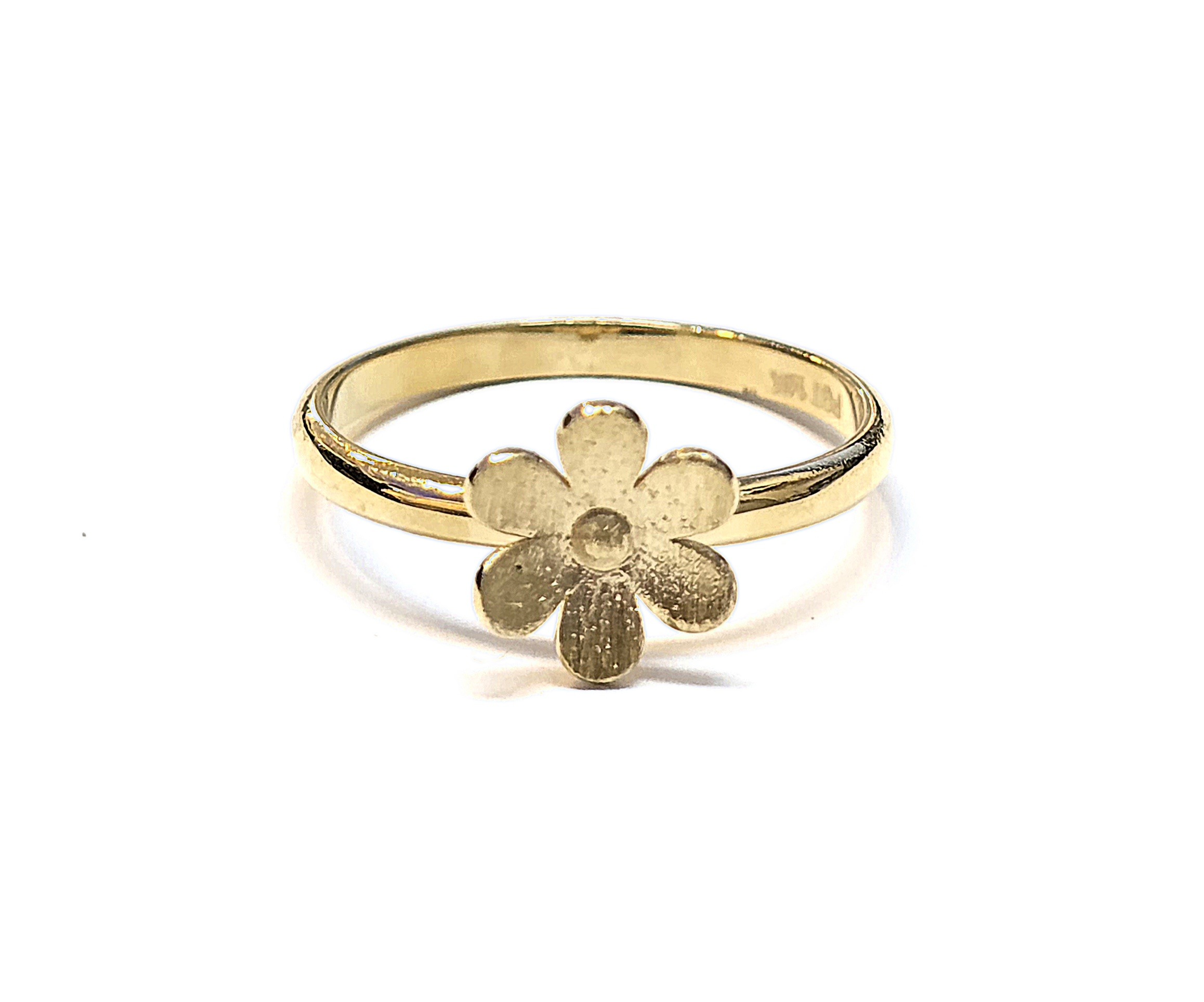 טבעת זהב 14 קראט פרח קולקציה חדשה TAB20