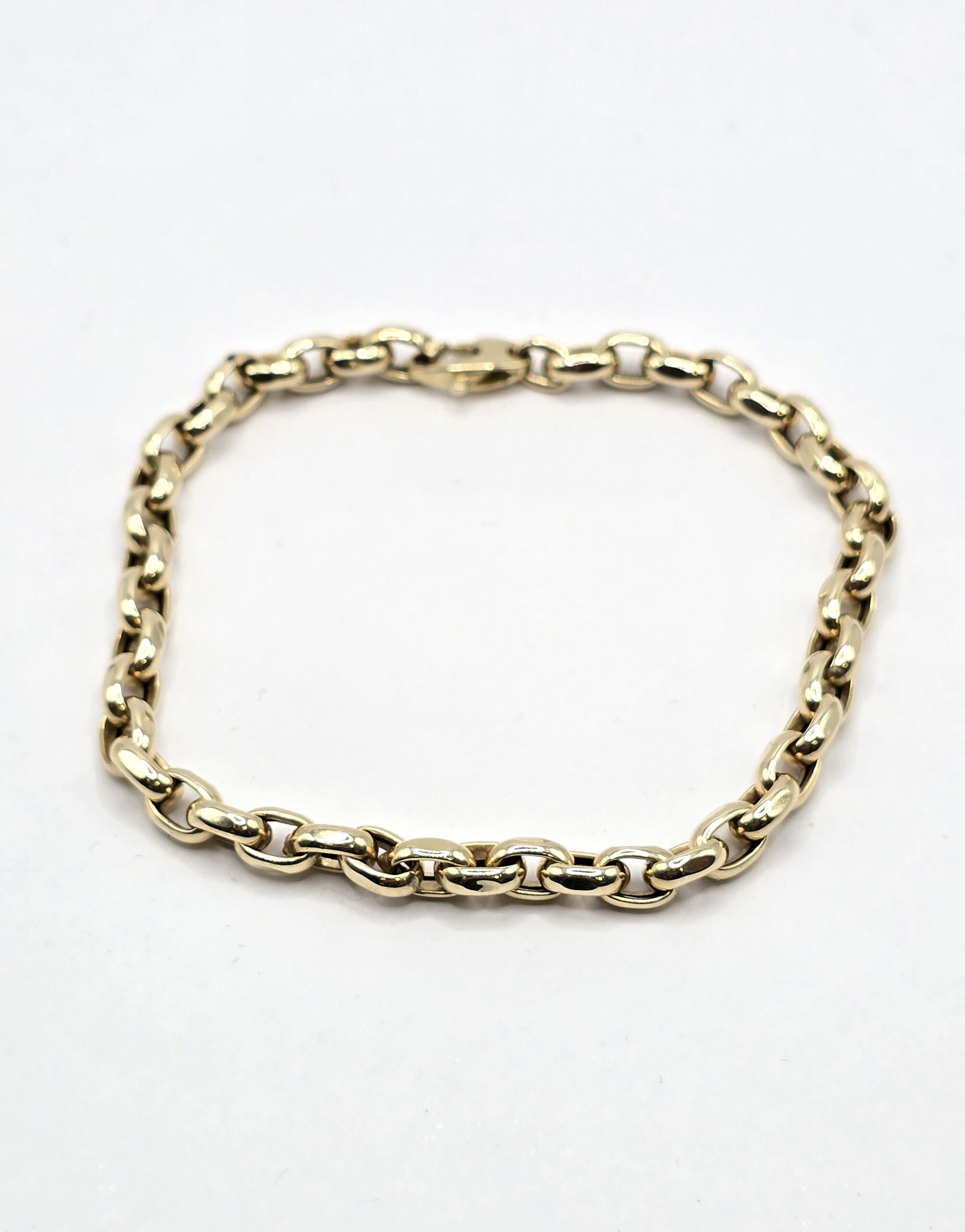 צמיד זהב 14 קראט לולאות קולקציה חדשהSDFG013