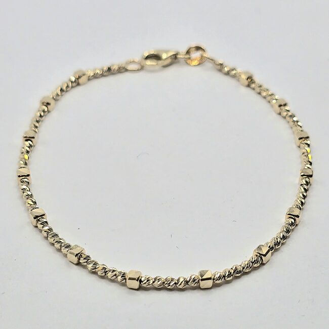 צמיד זהב 14K כדורים מגיע עם שרשרת תואמת קולקציה חדשה 2,690 ש"ח עד 12 תשלומים ללא ריבית משלוחים חינם לכל הארץ מבצעים חמים באתר הורידו את האפליקציה