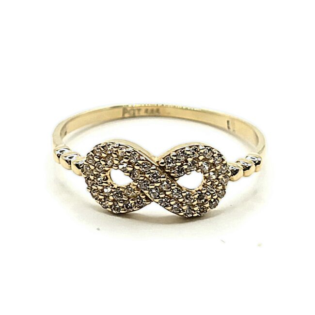 טבעת זהב 14 קראט בומרנג קולקציה חדשה LOVE101