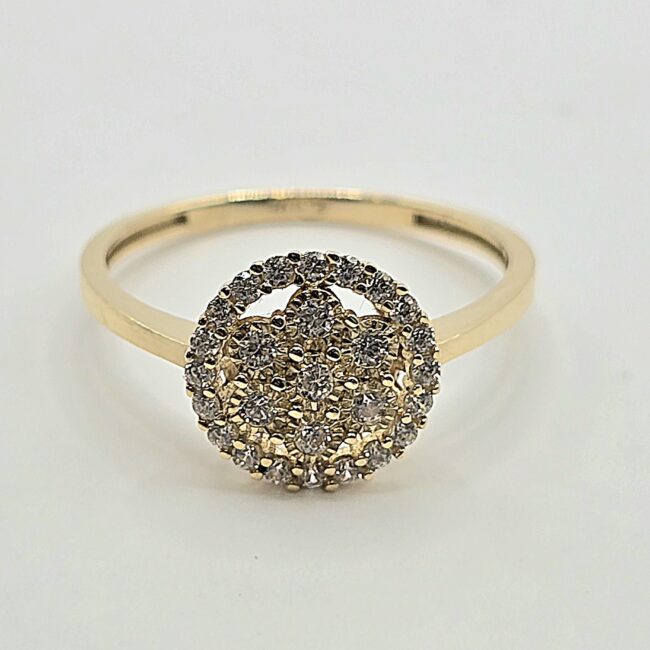 טבעת זהב 14 קראט קולקציה חדשה LOVE114