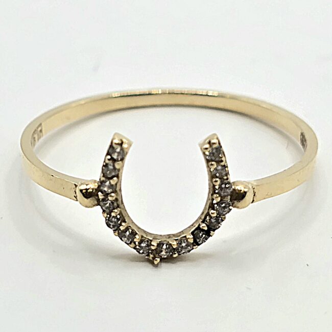 טבעת זהב 14 קראט קולקציה חדשה LOVE113