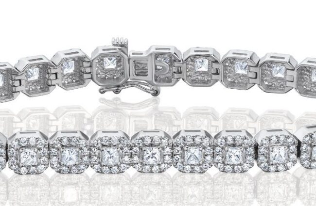 צמיד טניס יהלומי מעבדה ניתן לקבל בכל מידה וצבע PLPL2