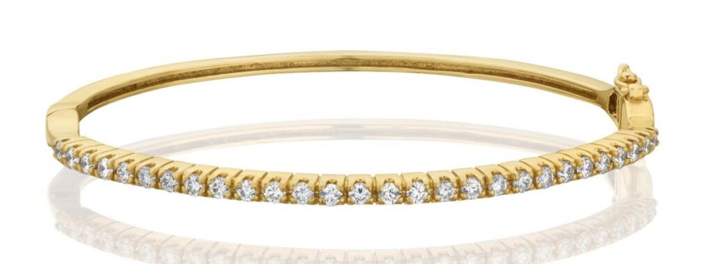 צמיד טניס יהלומי מעבדה ניתן לקבל בכל מידה וצבע PLPL6